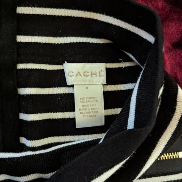 Caché black and white skirt - Picture 2 of 3